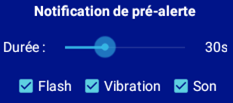 4. Notification de pré-alerte